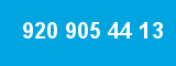 920 905 44 13 920 905 44 13